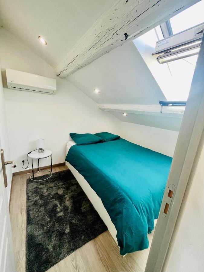 Superbe Duplex Design Neuf 2 Chambres, Climatise Tout Confort, Facile D,Acces Stationnement Gratuit Marsiglia Esterno foto